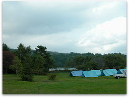 バラギ高原青少年野外活動センターのキャンプ場